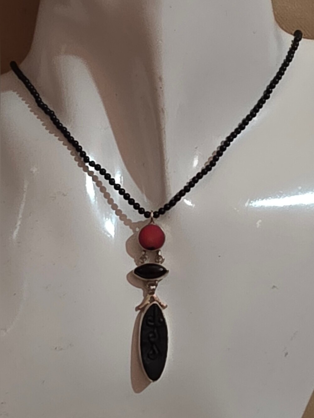 DESIGNER JANICE T RIPLEY, STERLING SILVER 925 NECKLACE 18 Inchs